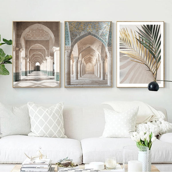 Middle Eastern Architectural Wall Art